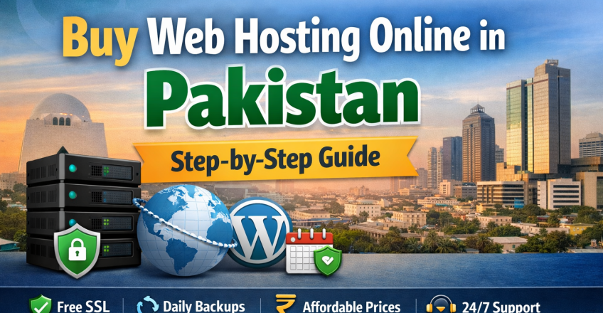 buy web hosting online Pakistan