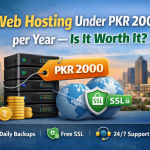 web hosting under 2000 PKR