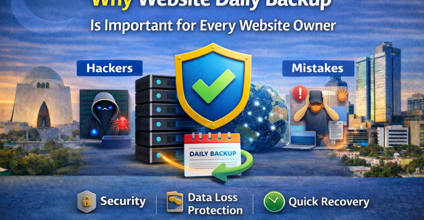 website daily backup