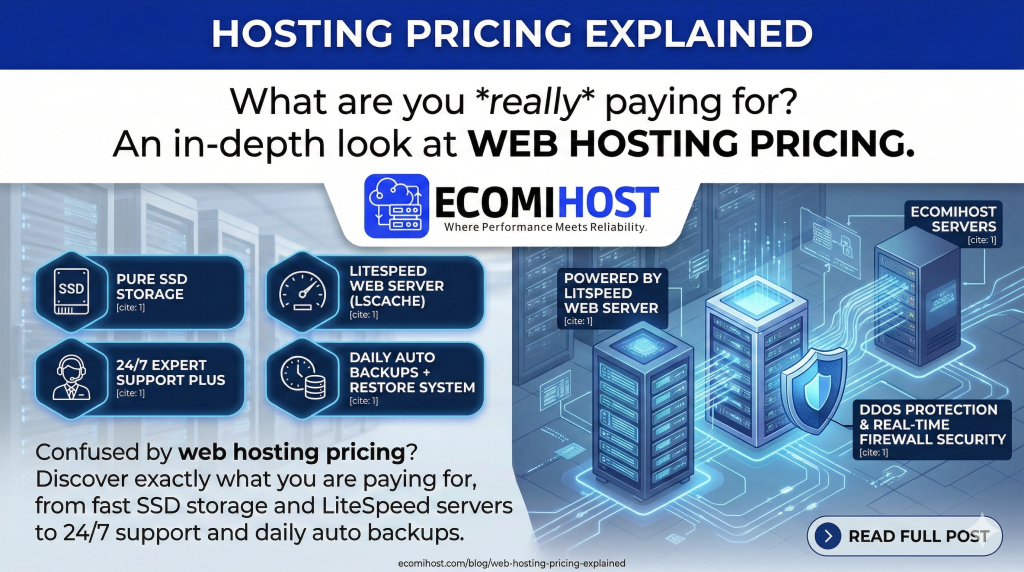 web hosting pricing