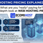 web hosting pricing
