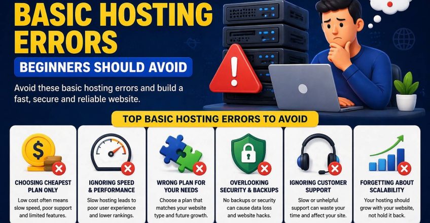 basic hosting errors