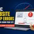 website setup errors