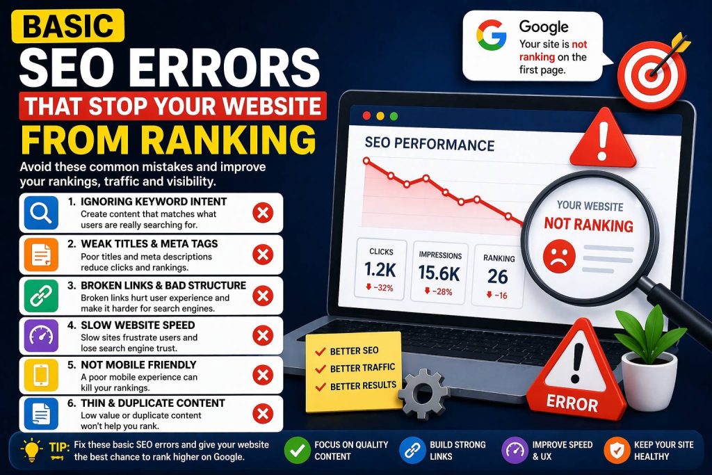 basic SEO errors