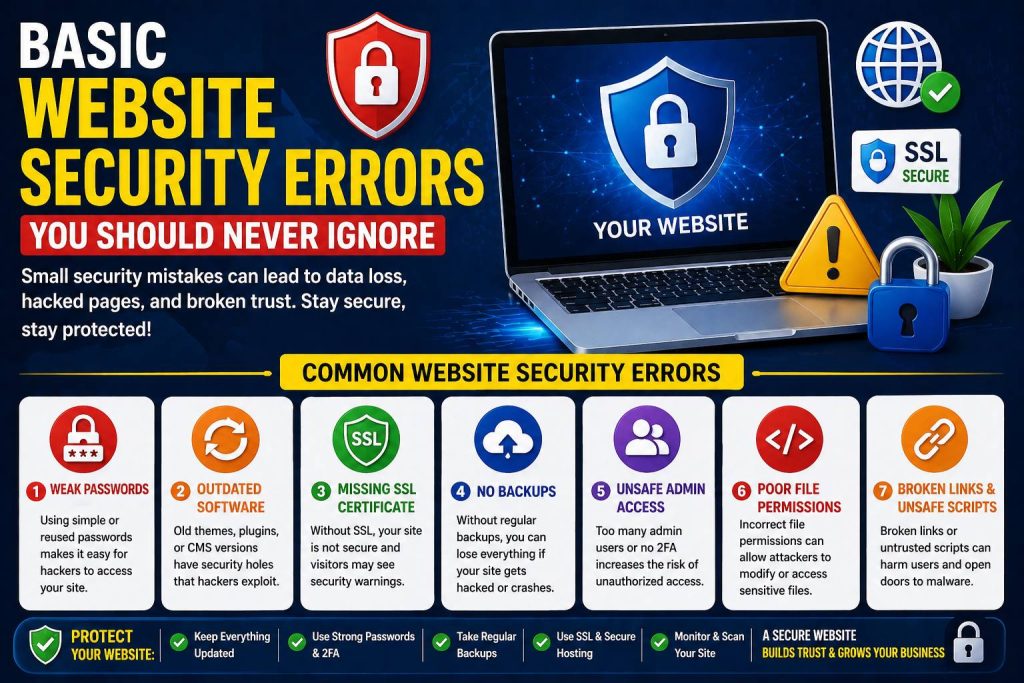 website security errors