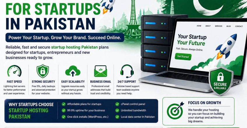 startup hosting Pakistan