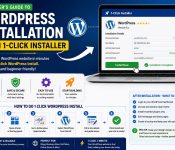1 click WordPress install